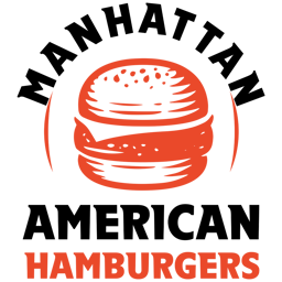 Manhattan American Hamburgers logo.